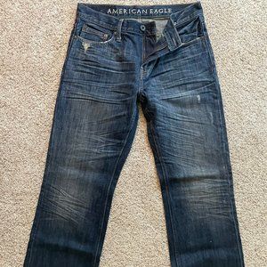 American Eagle Distressed Bootcut Jeans sz 30x32 - Like new